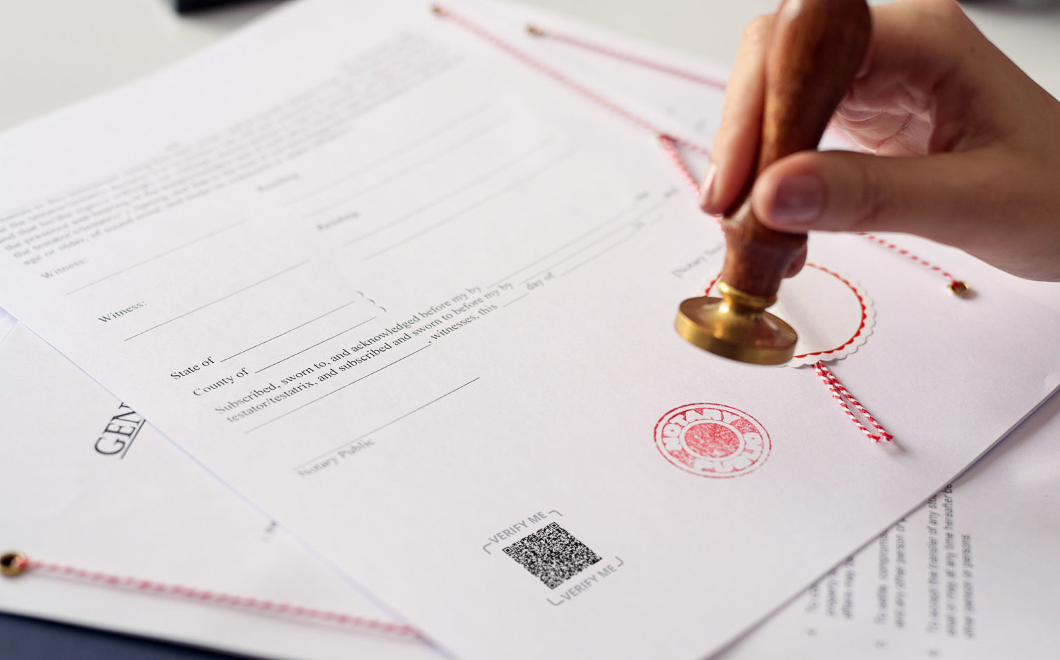 Digital and Printed Document Certification for Notary Services